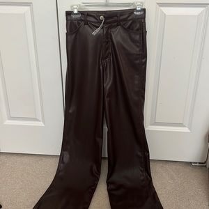 Leather pants